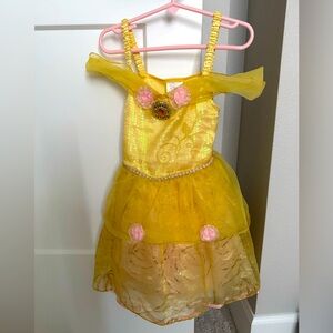 Disney store belle princess dress size 2-3 toddler girls